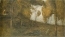Georges de Feure Foret de Fontainebleau Miniature